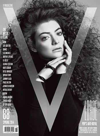 Lorde, V magazine Lorde, V magazine
